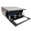 144 Fibers 4U ODF Rack Mounted High Density Fiber Enclosure / Cassette